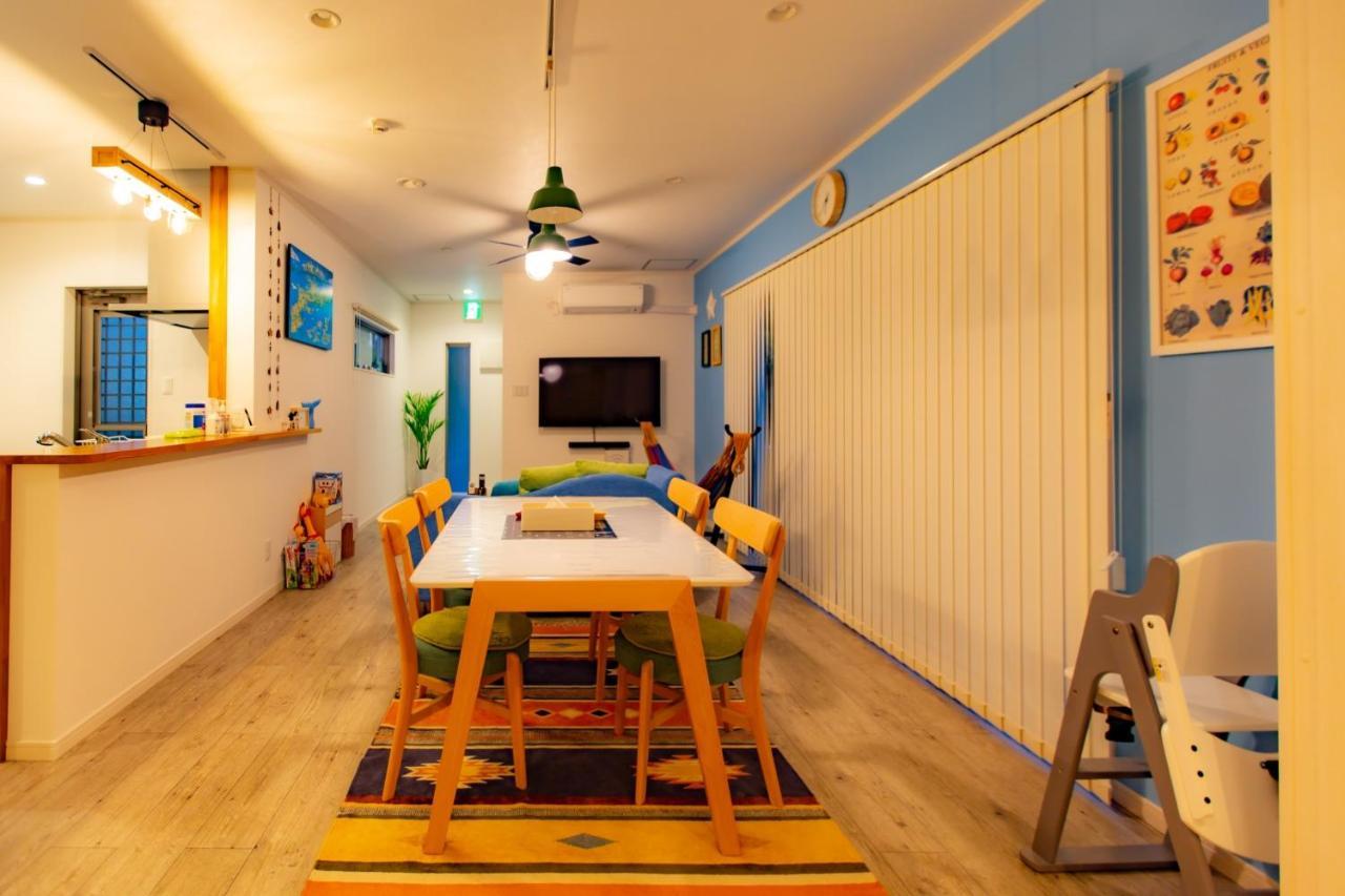 #3Ldk一軒家 #長期滞在可能 #海まで4分-- Starry Sky Resort Okinawa -- Onna Bagian luar foto